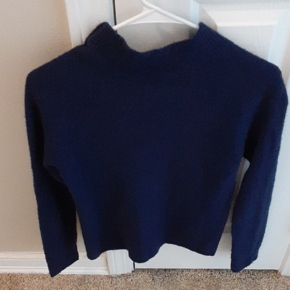 Vineyard Vines Navy Blue Quarter-Zip Sweater - Picture 5 of 5